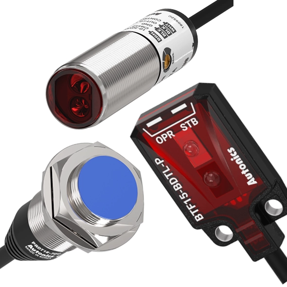 Czujniki fotoelektryczne
i zbliżeniowe
Autonics
AiQ robotics czujniki oprogramowanie napędy robotyka