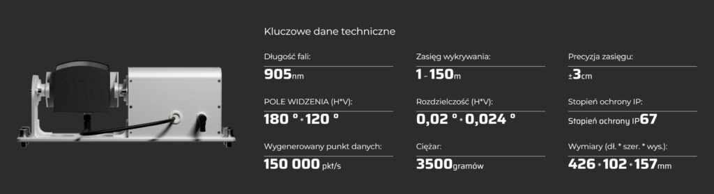 LS-PTZ-150 LSLiDAR Leishen AiQ robotics