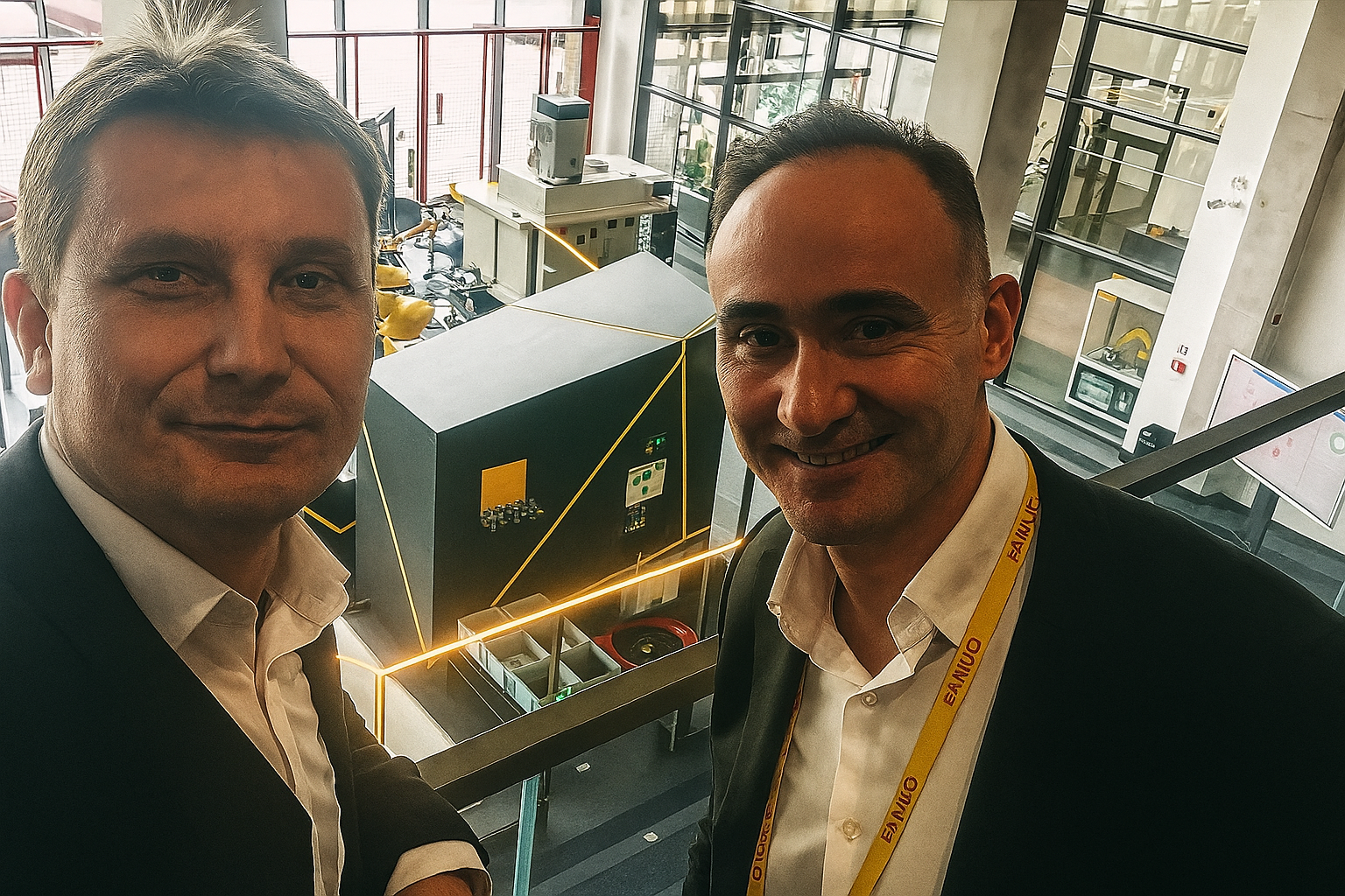 AiQ robotics na otwarciu Fanuc Ukryta Fabryka