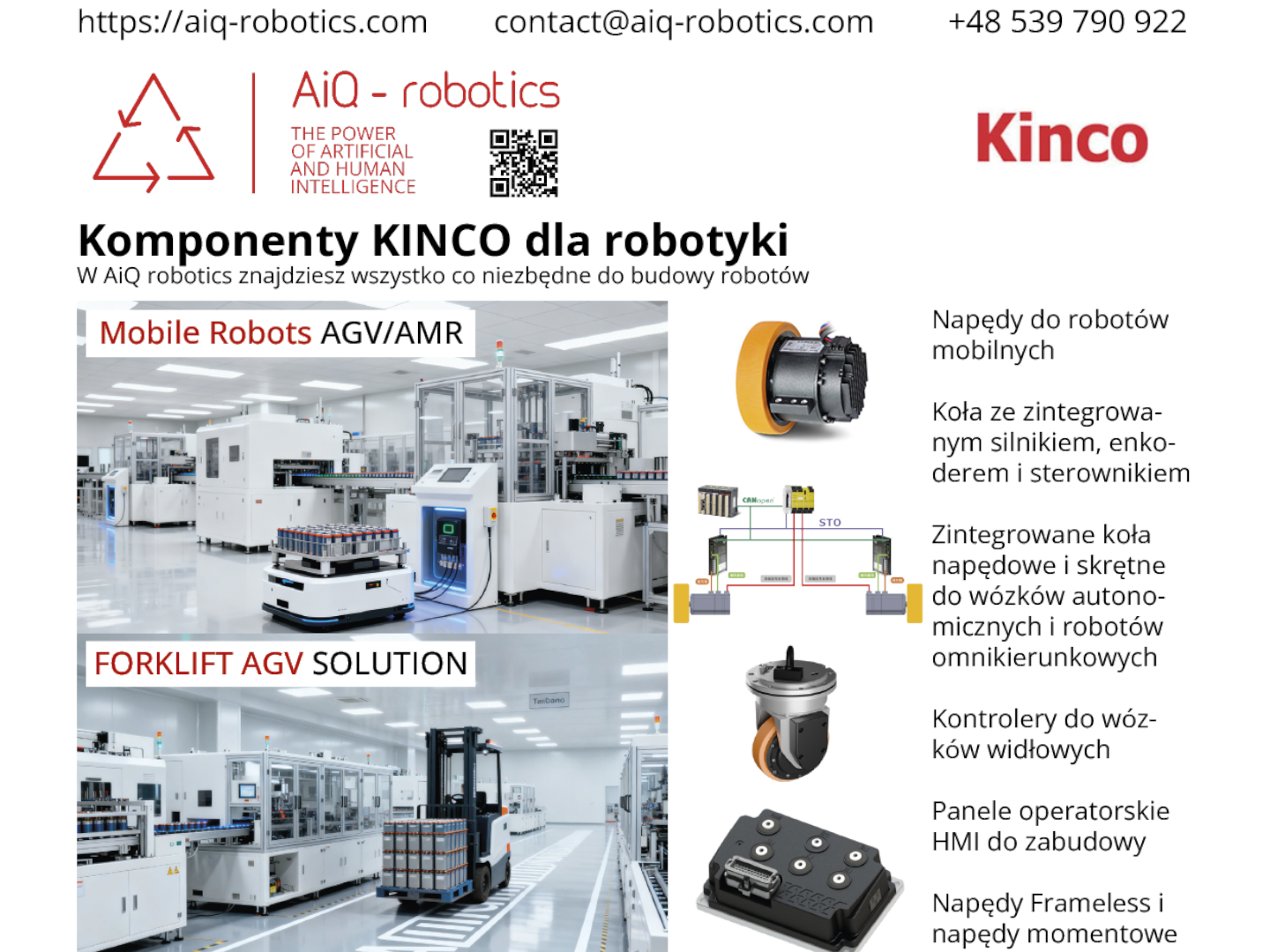 Nowa generacja robotów zaczyna się od komponentów