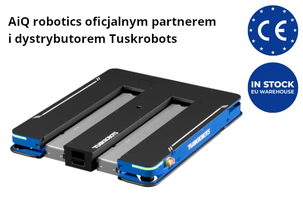 TUSKROBOTS partnerem AiQ robotics